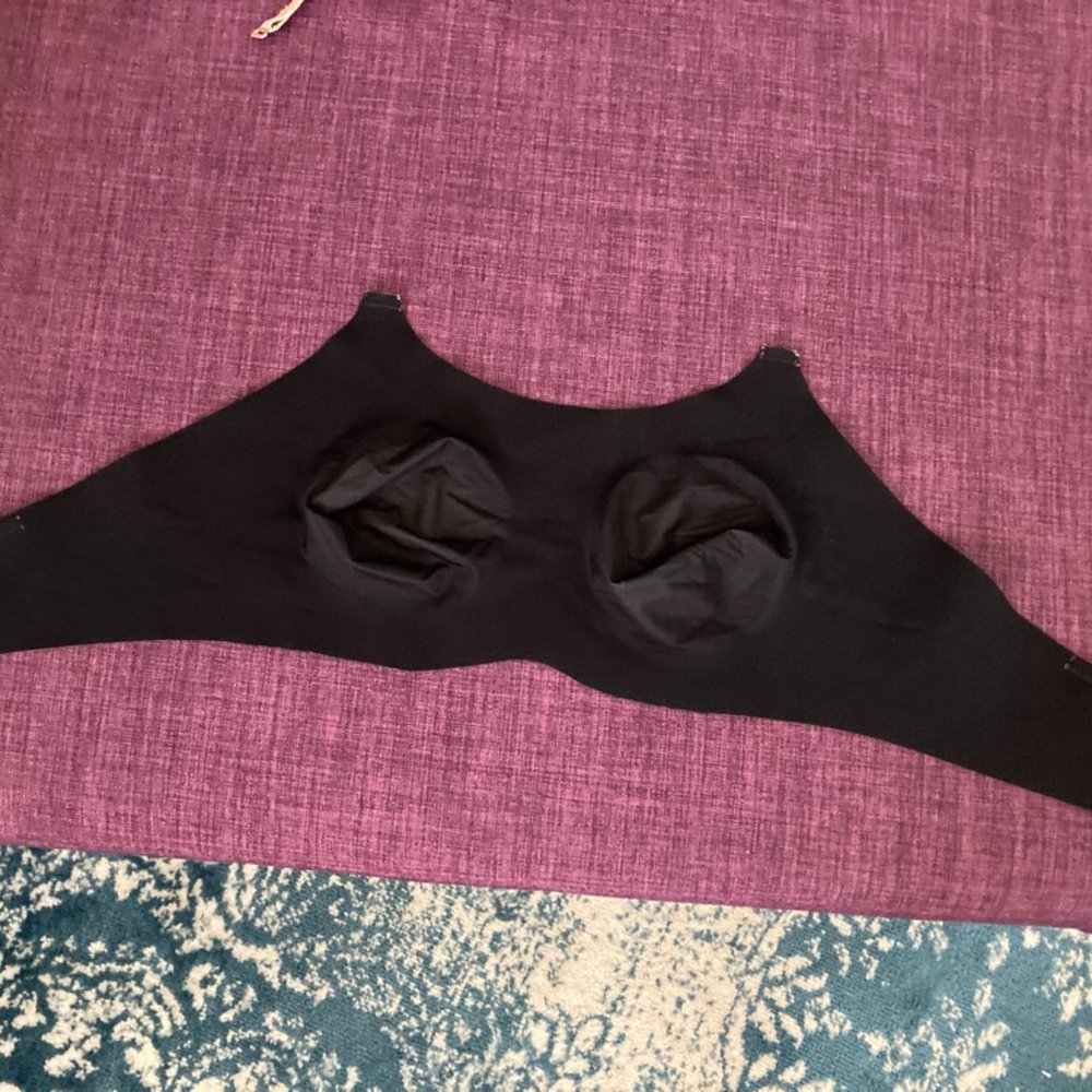 Knix Evolution Bra Beige/Black Reversible Size 6